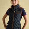 Blair Braemar Navy Diamond Quilted Gilet