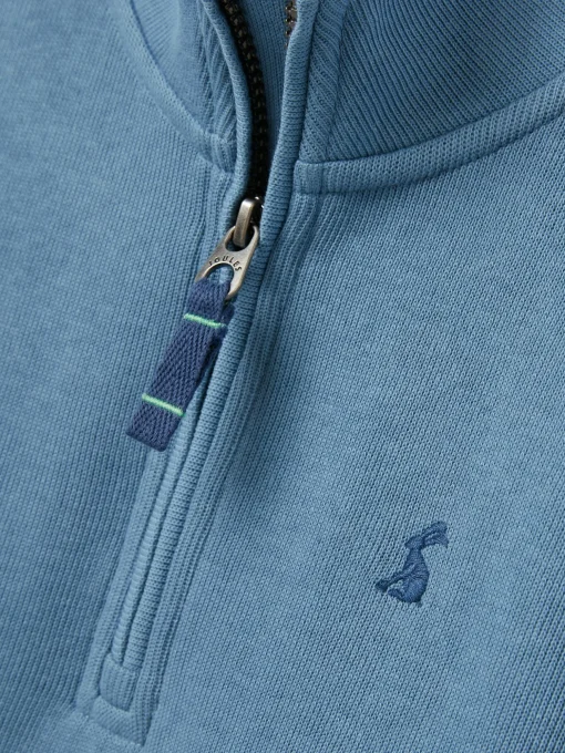 Boys' Alistair Blue Boys' Quarter Zip Sweatshirt