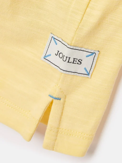 Boys' Archie Yellow Crocodile Artwork T-Shirt