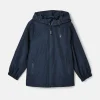 Boys' Rainwell Navy Blue Waterproof Raincoat With Hood