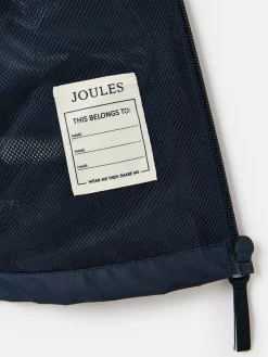 Boys' Rainwell Navy Blue Waterproof Raincoat With Hood