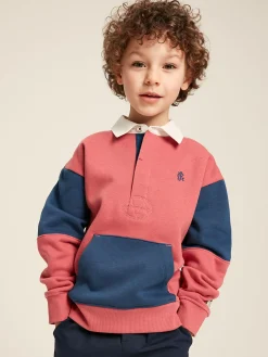Boys' Try Red Rugby Sweatshirt