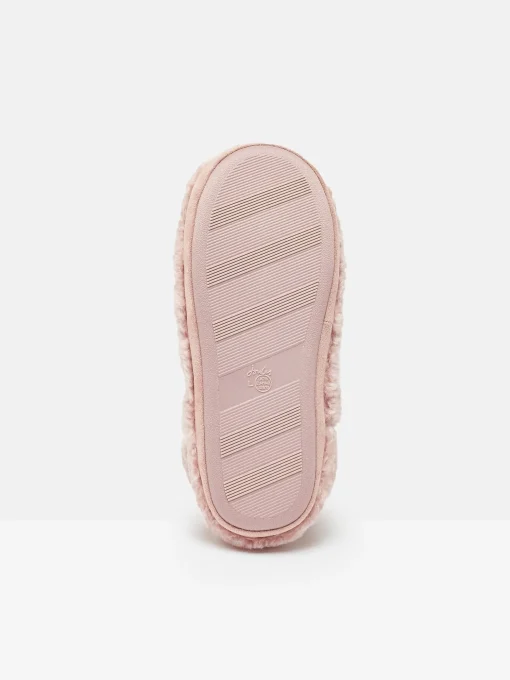 Cabin Luxe Pink Faux Fur Slipper Boots