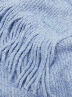 Caversham Blue Knitted Scarf