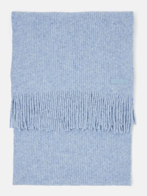 Caversham Blue Knitted Scarf