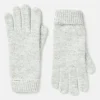 Caversham Grey Knitted Gloves