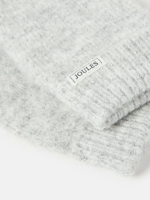 Caversham Grey Knitted Gloves