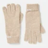 Caversham Oatmeal Knitted Gloves