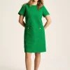 Celeste Green Mini Boucle Dress