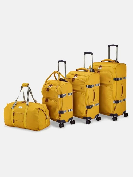 Coast Antique Gold Cabin 4 Wheel Soft Suitcase