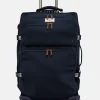 Coast Navy Large 4 Wheel Soft Suitcase