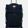 Coast Navy Medium 4 Wheel Soft Suitcase