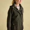 Fairford Khaki Green Waterproof Raincoat with Hood