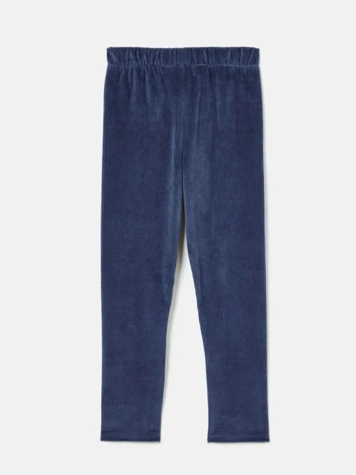 Giddy Up Navy Blue Stretch Cord Legging