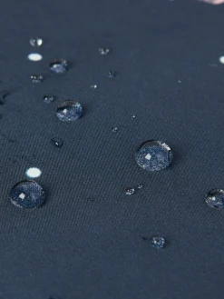 Girls' Emmeline Blue Print Showerproof Coat