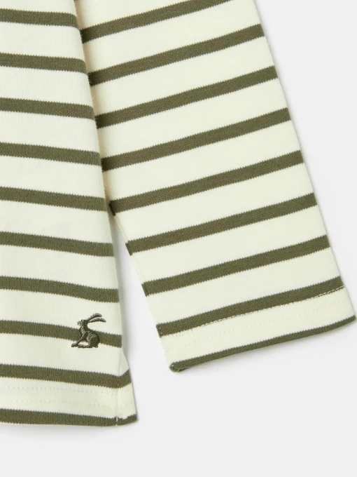 Girls' Harbour Khaki Green Long Sleeve Top
