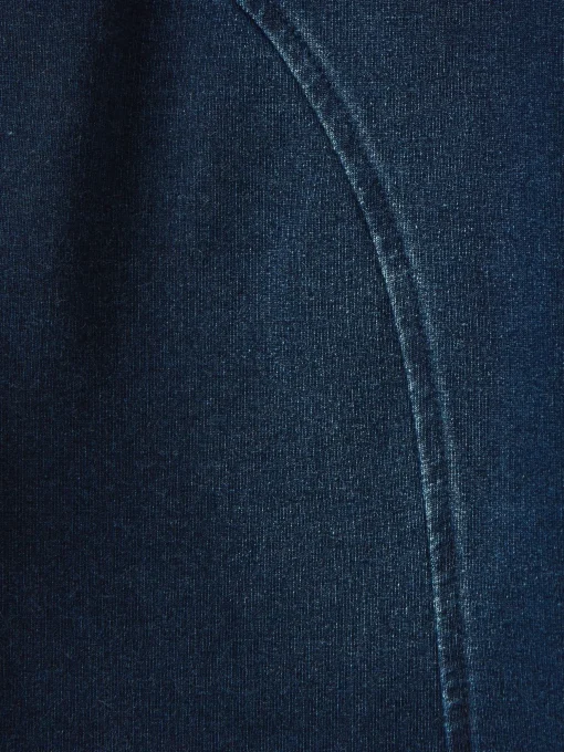 Girls' Trot Denim Dark Wash Jersey Denim Jodphur-Style Leggings