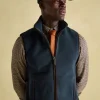 Greenfield Navy Blue Full Zip Fleece Gilet