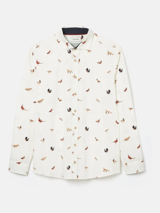 Invitation Cream Cotton Shirt