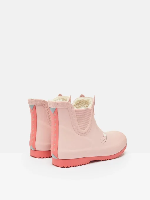 Kids' Raindance Pink Kids' Character Fleece Lined Ankle Wellies