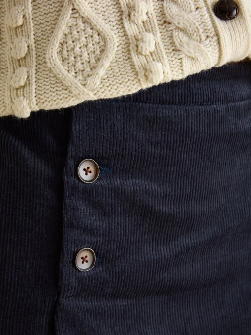 Maize Navy Skirt
