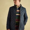 Maynard Navy Blue Diamond Quilted Jacket