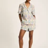 Olivia Multi/White Pyjama Set