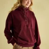 Renee Burgundy Corduroy Sweatshirt