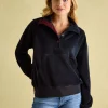Renee Navy Blue Corduroy Sweatshirt