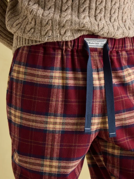 Sleeper Red Checked Pyjama Bottoms