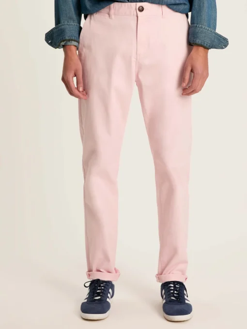 Stamford Light Pink Slim Fit Chinos
