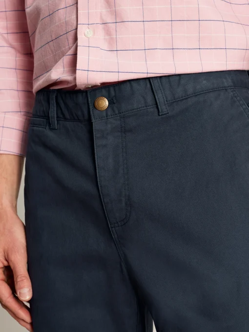 Stamford Navy Blue Slim Fit Chinos