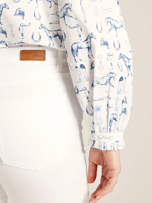 White Denim Stretch Skinny Jeans