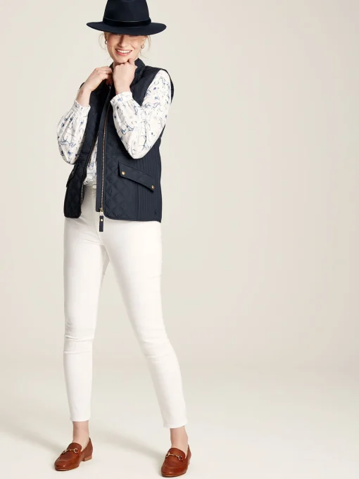 White Denim Stretch Skinny Jeans