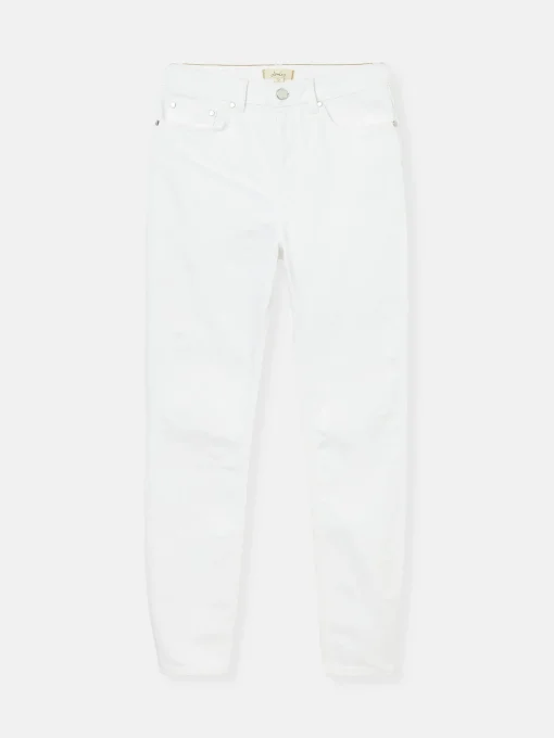 White Denim Stretch Skinny Jeans