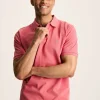 Woody Soft Pink Regular Fit Cotton Pique Polo Shirt